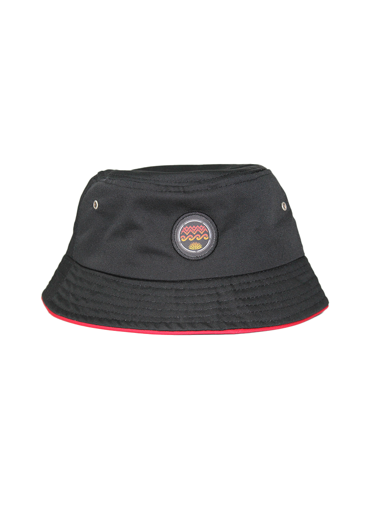 Rangeview Intermediate Bucket Hat Black/Red
